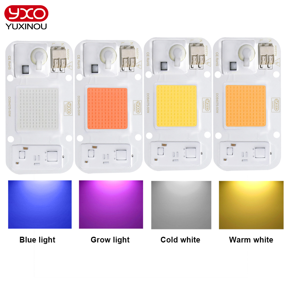 Grow Light Led - 50W COB LED Tumbuh Cahaya Pengelasan