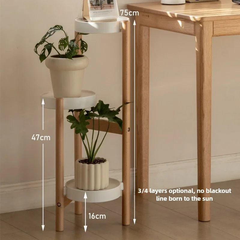 Indoor Herb Garden - Rak Tanaman Bertingkat dari Kayu Solid