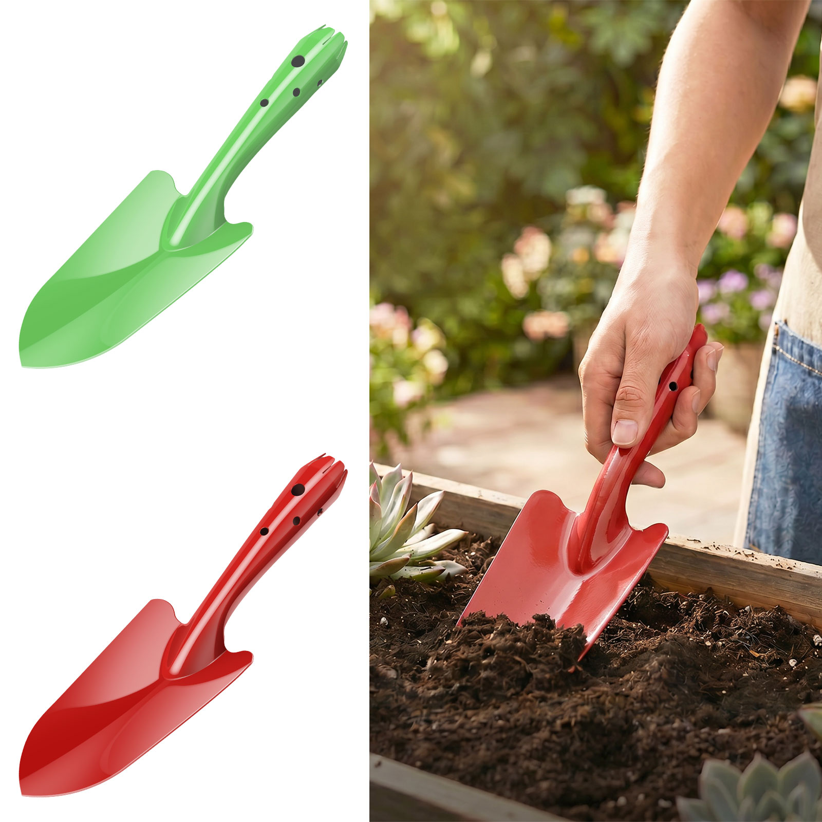 Trowel Garden Tools - Sekop Taman Logam Tahan Karat Sekop