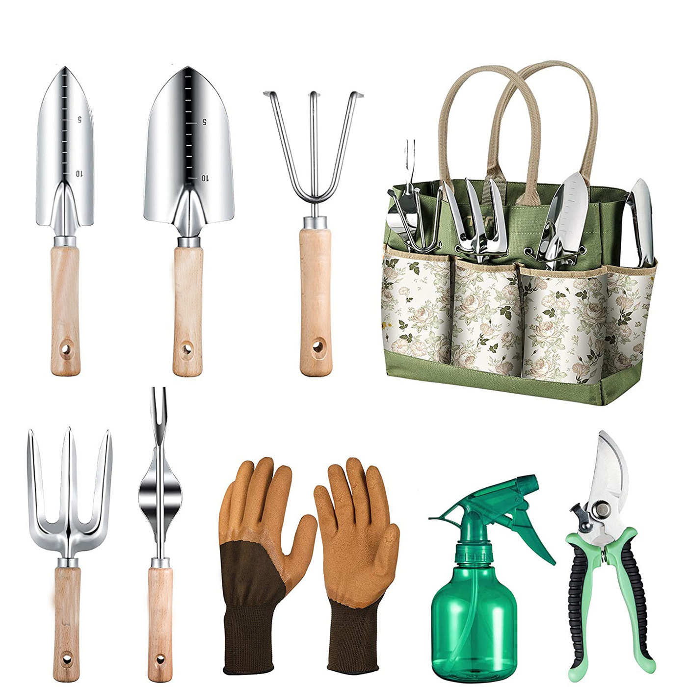 Alat Berkebun 9 Buah dengan Se - Garden Gloves ulasan dan harga