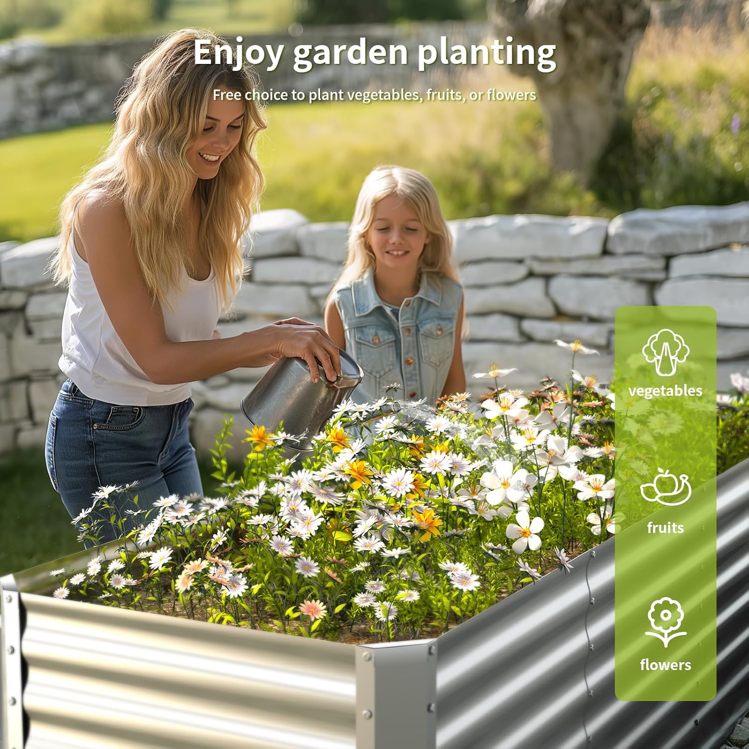 Kotak Tanam Terangkat Galvanis - Raised Garden Bed ulasan dan harga