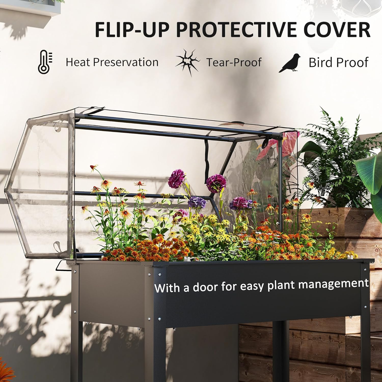 Penggunaan Luar Ruangan - Temp - Raised Garden Bed ulasan dan harga