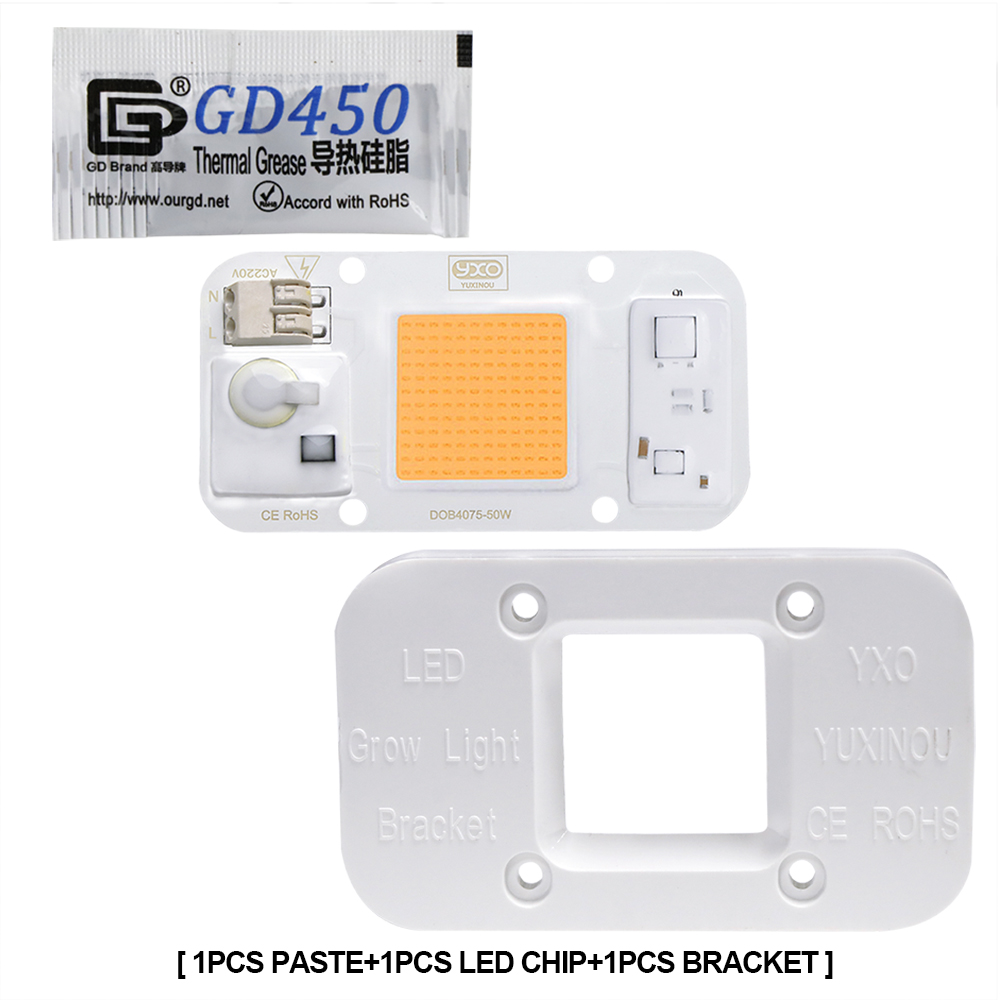 50W COB LED Tumbuh Cahaya Peng - Grow Light Led ulasan dan harga