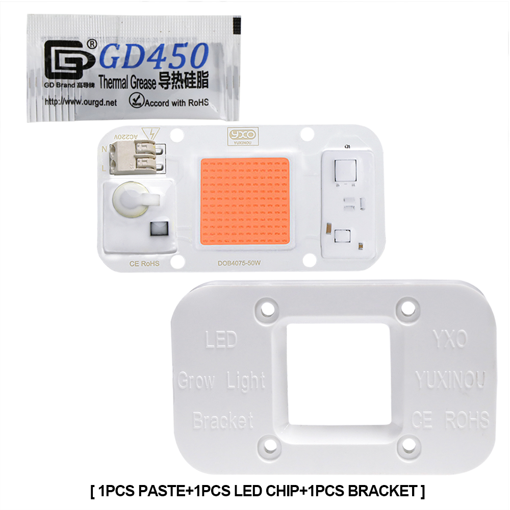 50W COB LED Tumbuh Cahaya Peng - Grow Light Led ulasan dan harga
