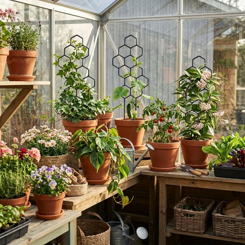 2/4 buah Penyangga Tanaman Bin - Indoor Herb Garden ulasan dan harga