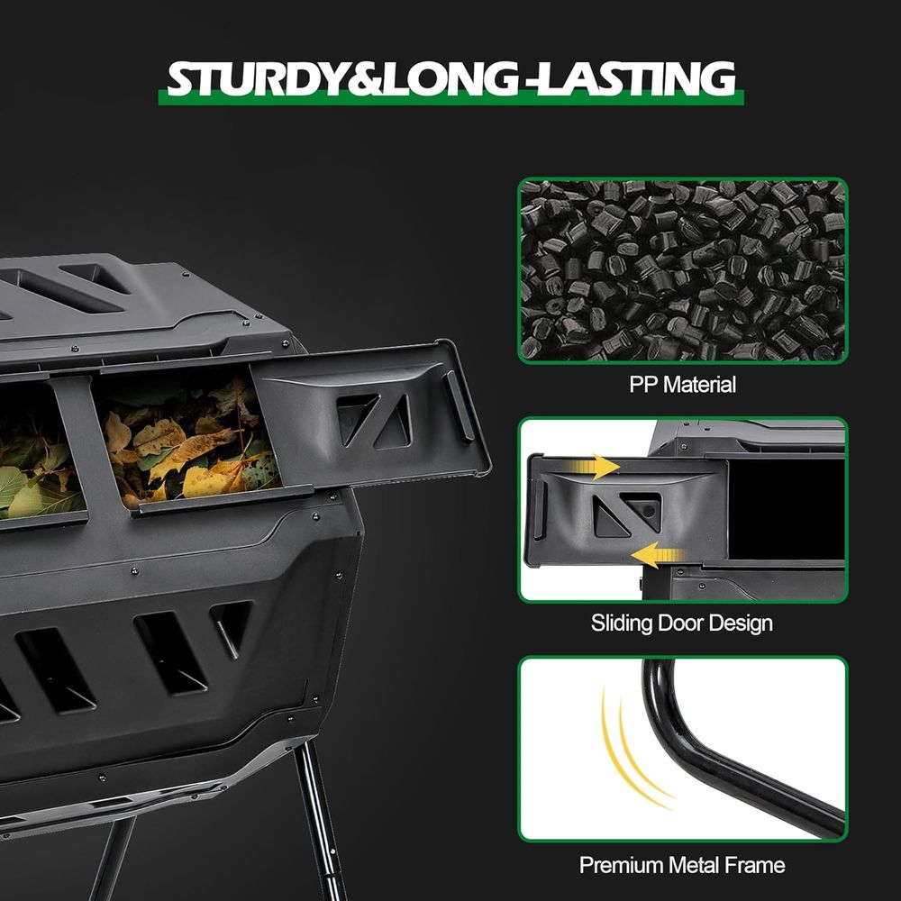 Tempat Sampah Kompos 43 Galon  - Compost Bin ulasan dan harga