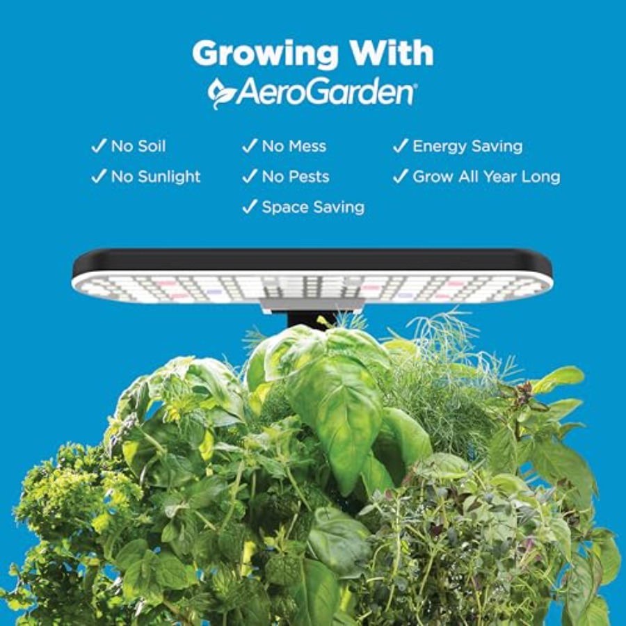 Kebun hidroponik dalam ruangan - Indoor Herb Garden ulasan dan harga
