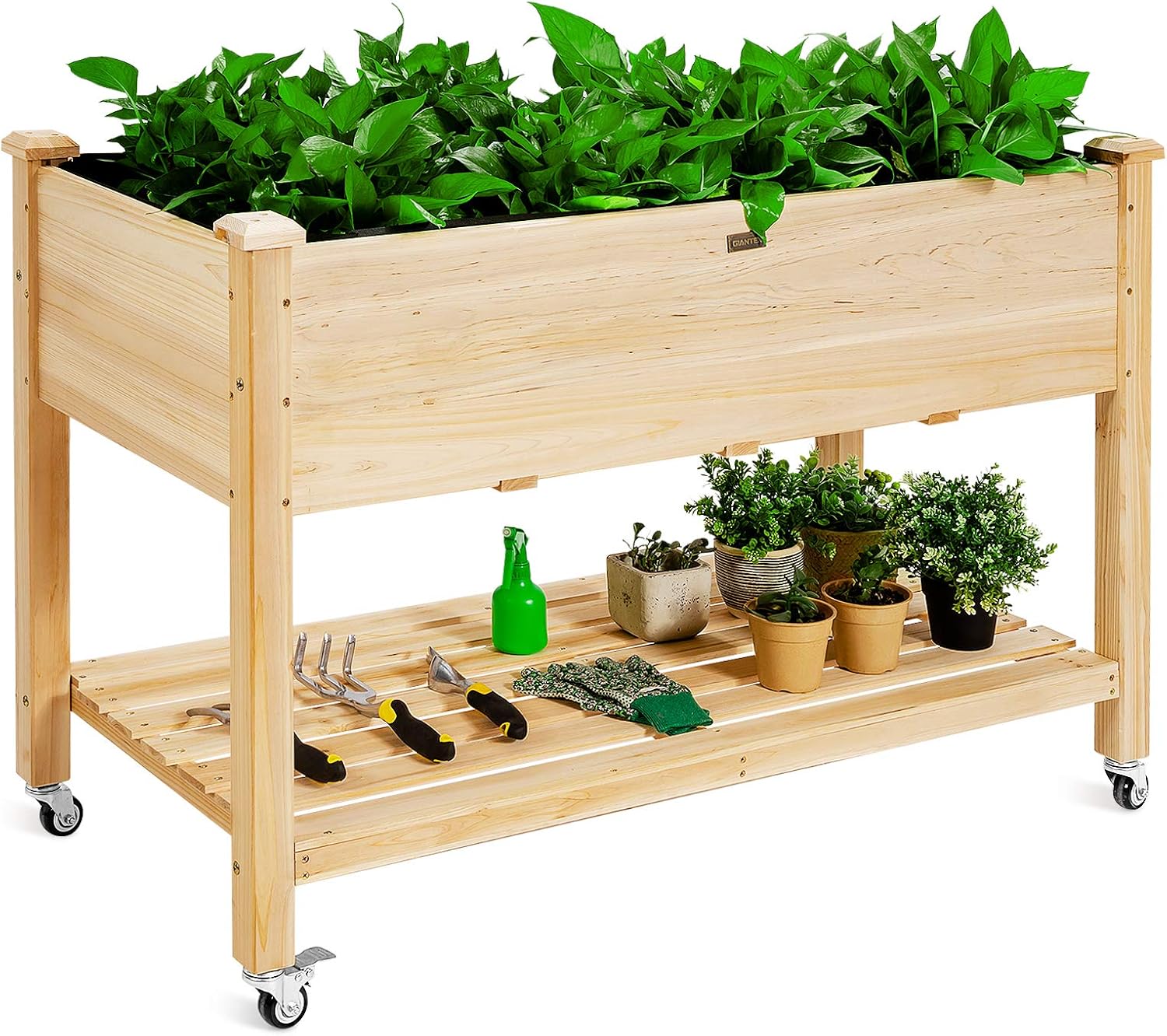 Tempat Tanam Kayu Bertingkat d - Raised Garden Bed ulasan dan harga