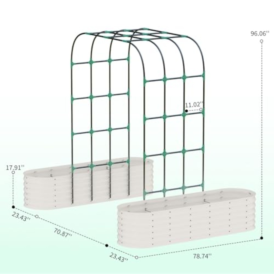 Kotak Tanam Terangkat Galvanis - Raised Garden Bed ulasan dan harga