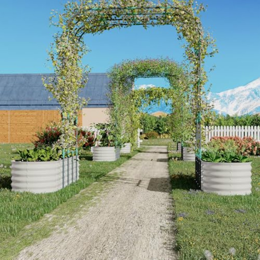 Kotak Tanam Terangkat Galvanis - Raised Garden Bed ulasan dan harga