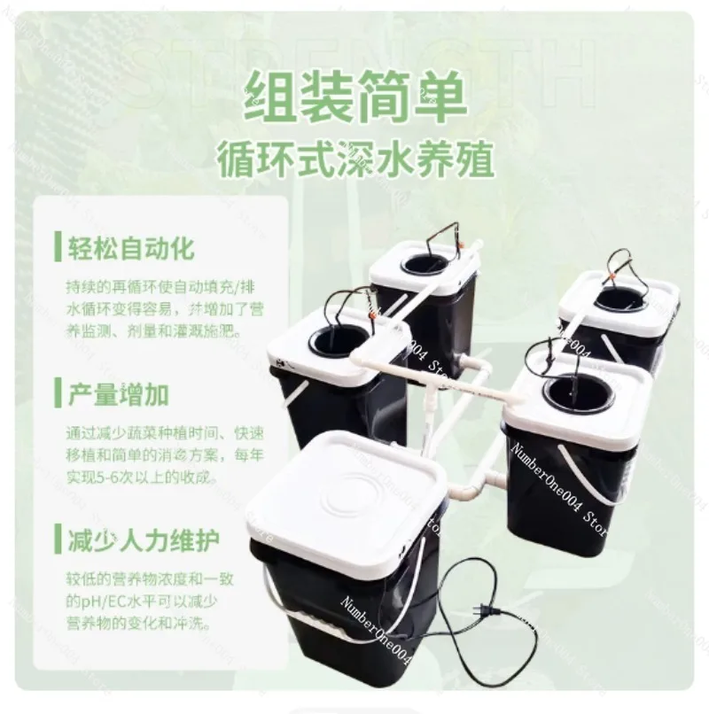 Kit Hidroponik Balkon Rumah RD - Hydroponic Kit ulasan dan harga