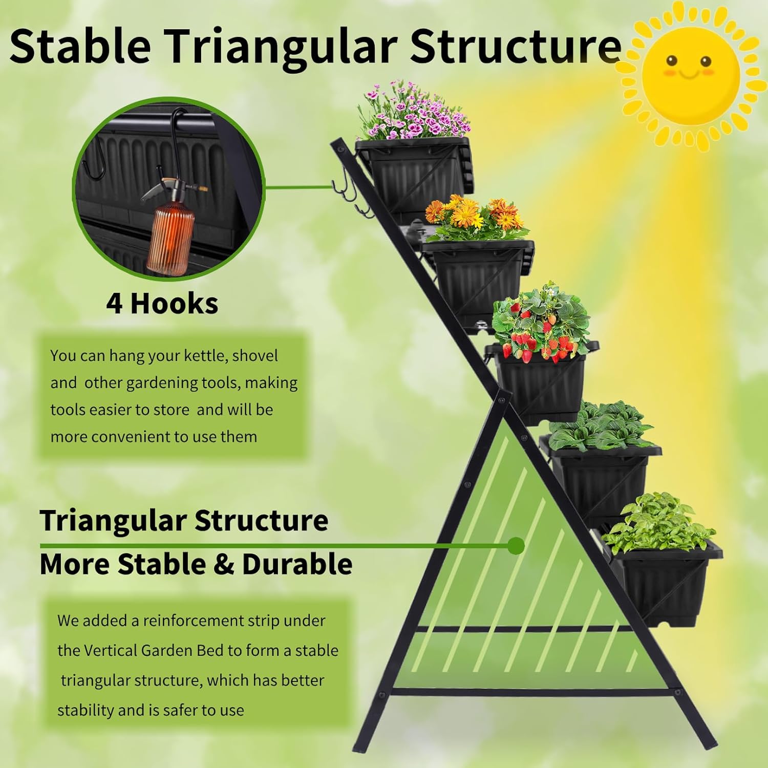 Rak Tanam Vertikal Taman Luar  - Vertical Planter ulasan dan harga