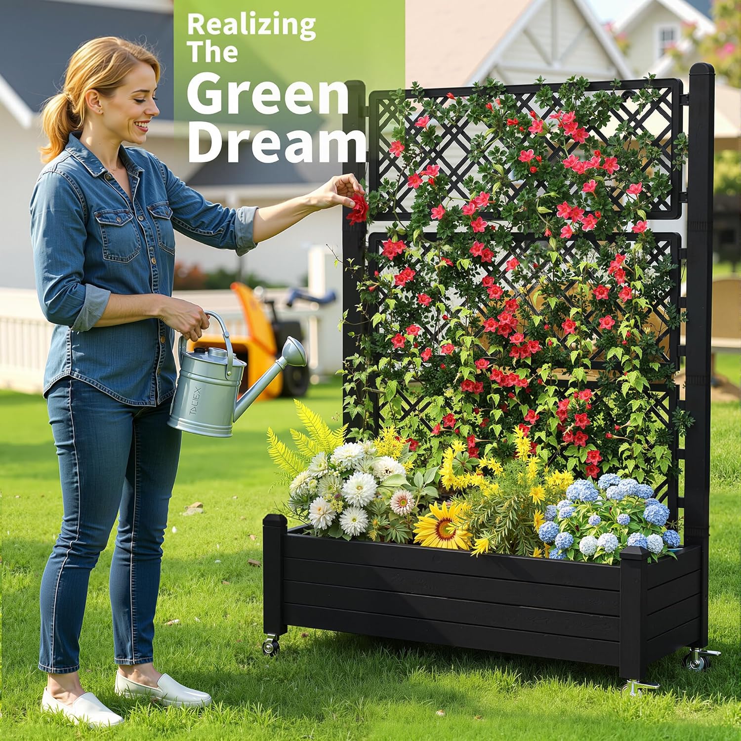 Kotak Tanam Bertingkat dengan  - Self Watering Planter ulasan dan harga